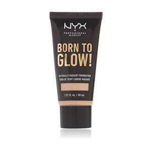 مكياج احترافي ولد لتوهج كريم أساس مشع طبيعيًا - فاتح (مع درجة تحتية حيادية) NYX PROFESSIONAL MAKEUP Born To Glow Naturally Radiant Foundation - Light (With Neutral Undertone)