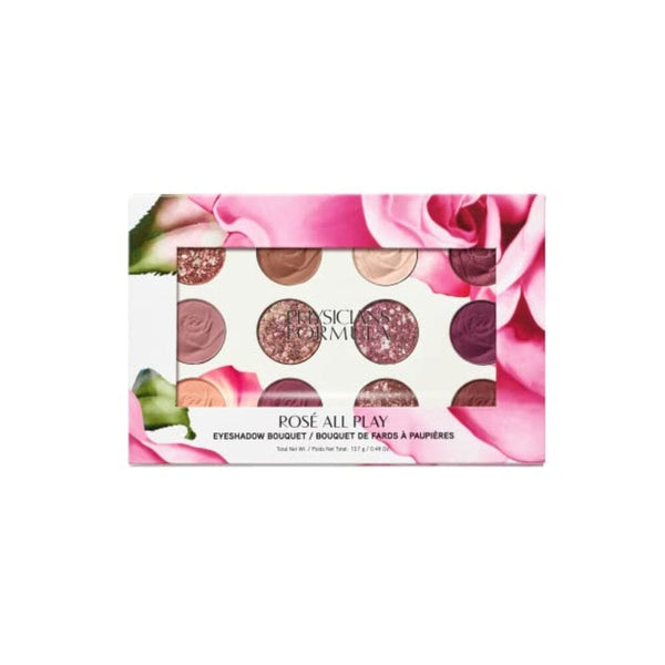 لوحة ظلال العيون روزي فورميولا الطبيب بوكيه 12 مكياج العيون Physicians Formula Rosé All Play Eyeshadow Makeup Palette, Bouquet, 12 Pan Eye Make Up