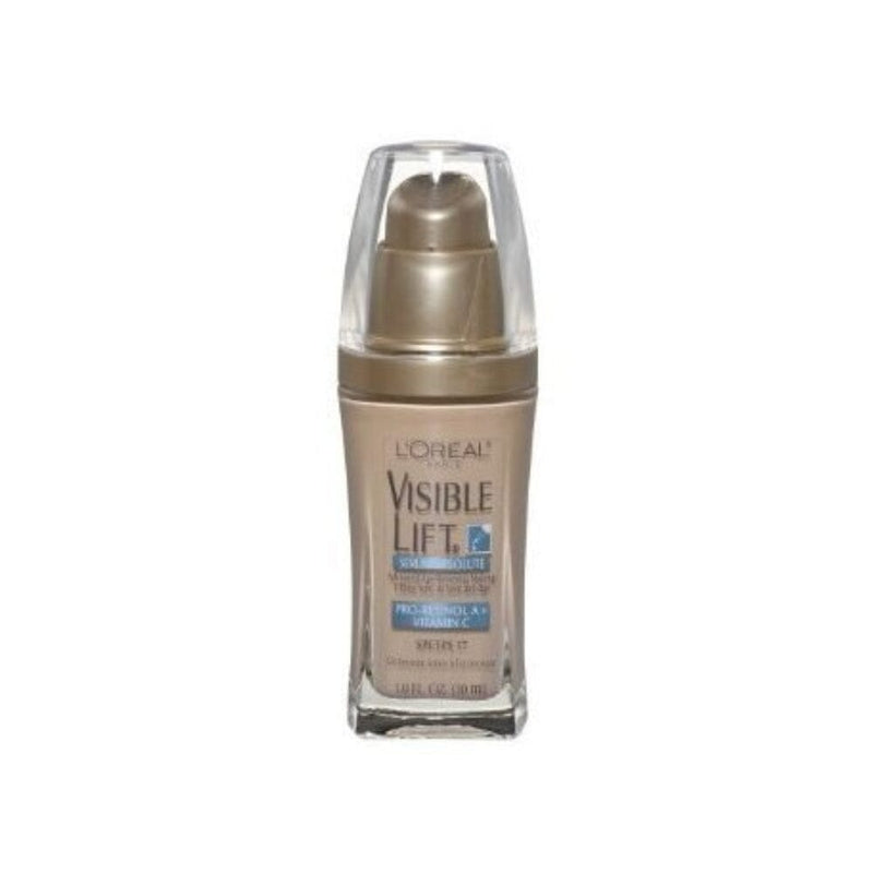 سيروم فيزيبل ليفت من لوريال باريس - 2 في كل علبة Loreal Paris Visible Lift Serum Soft Ivory Absolute Age Reversing Makeup -- 2 per case.