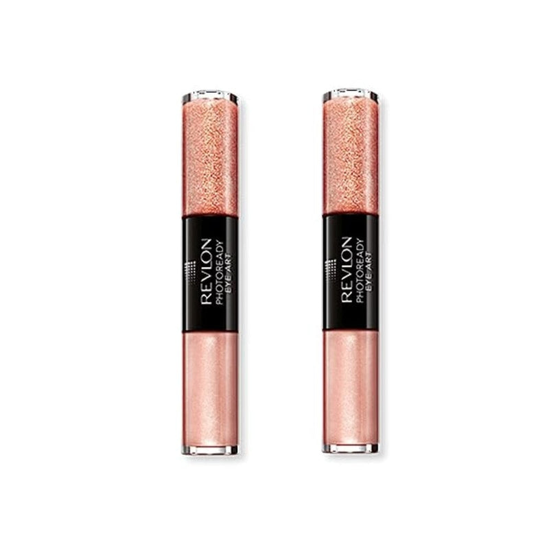 عبوة من قطعتين غطاء فوتوريدي آي آرت + خط + لاش بيتش بريزم 060 Pack of 2 Revlon PhotoReady Eye Art™ Lid + Line + Lash, Peach Prism 060