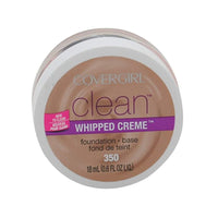 كريم أساس كريمي مخفوق من كوفرجيرل COVERGIRL Clean Whipped Creme Foundation Creamy Beige 350, 0.6 Fl Oz