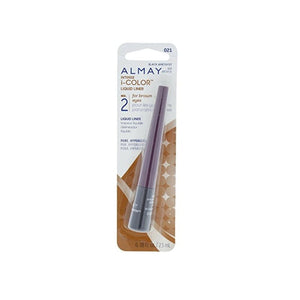 قلم تحديد سائل مكثف Almay Intense i-Color Liquid Liner, Purple Amethyst [021], 0.08 oz (Pack of 2)