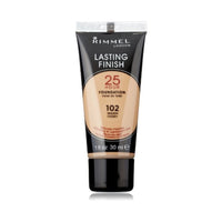 كريم أساس سائل يدوم لمدة 25 ساعة من ريميل عاجي دافئ Rimmel Lasting Finish 25 Hour Liquid Foundation Warm Ivory