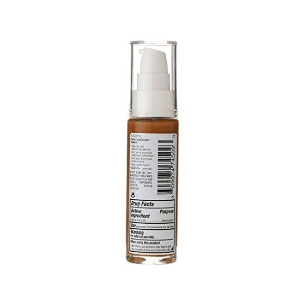 كريم أساس شفاف من شركة ألماي Almay Clear Complexion Make Myself Clear Foundation Makeup, Caramel 800, 1 fl oz