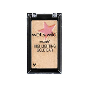 لوح من ويت ان وايلد ميغاغلو هايلايتينج جولد بار - رأس هولي جولد Wet N Wild Megaglo Highlighting Gold Bar - 36521 Holly Gold-head 0.22 oz / 6.2 g