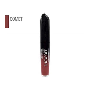 ريميل شو أوف طلاء الشفاه Rimmel Show Off Lip Lacquer, Comet, 0.18 Fluid Ounce
