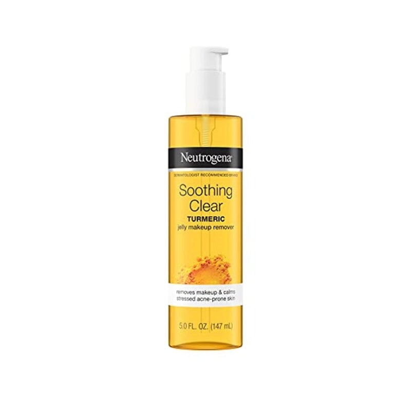 نيوتروجينا - مزيل مكياج جيلي الكركم الشفاف المهدئ Neutrogena Soothing Clear Turmeric Jelly Makeup Remover