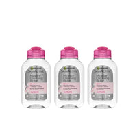 ماء منظف ميسيلار سكين أكتيف من غارنييه لجميع أنواع البشرة Garnier SkinActive Micellar Cleansing Water, For All Skin Types, 3.4 fl; oz., 3 Count