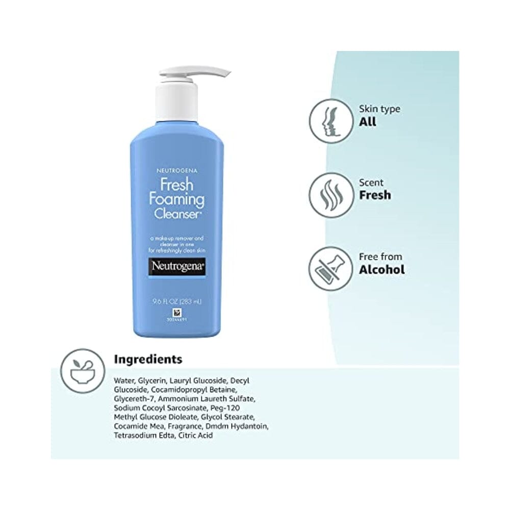 Fresh foaming cleanser deals neutrogena