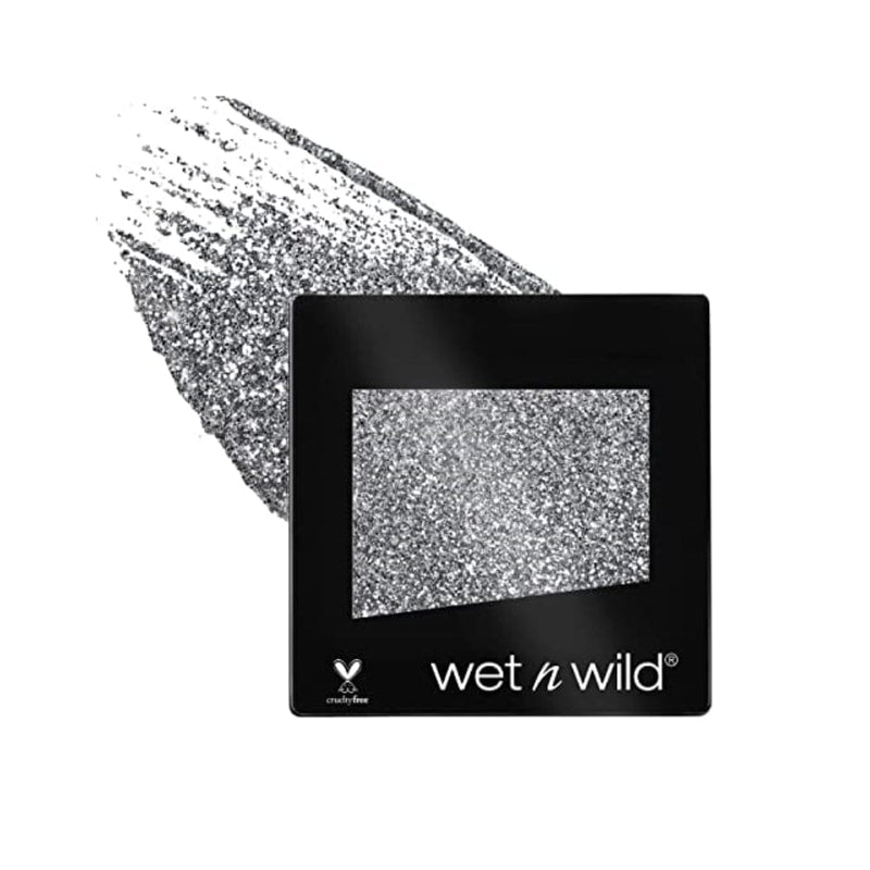 مظلل العيون بلون آيكون اللامع من ويت إن وايلد (عبوة من قطعتين) wet n wild Color Icon Glitter Eyeshadow Shimmer Spiked (Pack of 2)