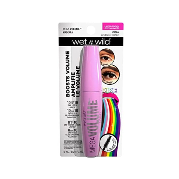  ماسكارا ويت ان وايلد برايد ميجا فوليوم Wet n Wild PRIDE Mega Volume Mascara (1115481)