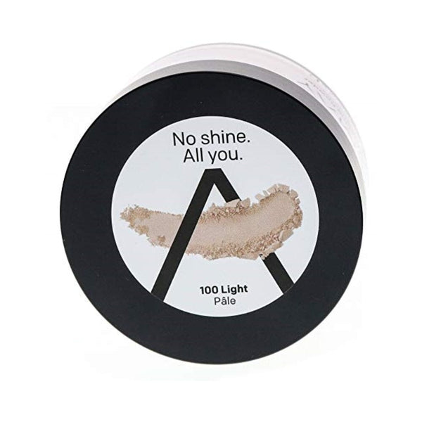 بودرة اللمسة النهائية السائبة Almay Smart Shade Loose Finishing Powder, Light [100] 1 oz (Pack of 2)