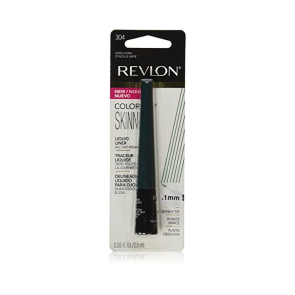 ريفلون كولورستاي سكيني كحل سائل Revlon ColorStay Skinny Liquid Eyeliner, Green Spark