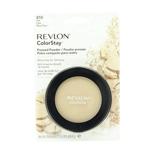 بودرة ريفلون المضغوطة كولور ستاي Revlon ColorStay Pressed Powder, Fair [810] 0.3 oz (Pack of 3)