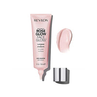 برايمر الوجه من ريفلون فوتو ريدي للوجه اللامع لجميع أنواع البشرة Face Primer by Revlon, PhotoReady Face Gloss Rose Glow, Face Makeup for All Skin Types, Hydrates, Illuminates & Moisturizes, Infused with Glycerin & Olive Oil Extract, 80% Water, 1 Fl Oz