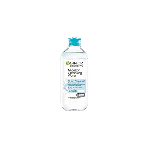 ماء منظف ميسيلار (يزيل الماسكارا) Garnier Micellar Cleansing Water 13.5 Ounce (Removes Mascara) (399ml) (2 Pack)