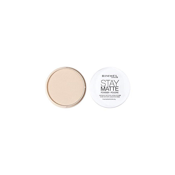 بودرة سائبة ستاي مات من ريميل Rimmel Stay Matte Loose Powder, 001 Transparent, 0.13 Ounce (Pack of 1)