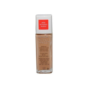 ريفلون نيرلي نيكد مكياج - بيج طبيعي - 1 أونصة Revlon Nearly Naked Makeup - Natural Beige - 1 oz