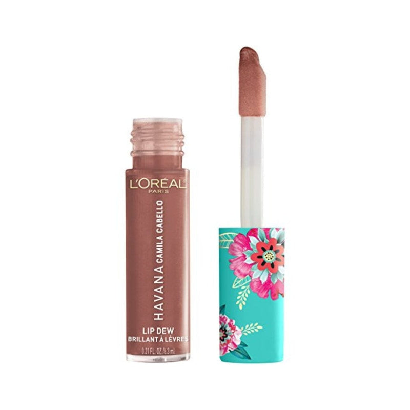 لوريال باريس كوزماتيكس كاميلا كابيلو هافانا ليب ديو  ديسنودو L'Oreal Paris Cosmetics X Camila Cabello Havana Lip Dew, Desnudo, 0.21 Fluid Ounce