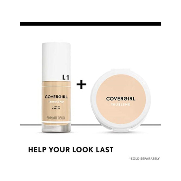 كريم أساس سائل تروبلند من كوفرجيرل COVERGIRL truBlend Liquid Foundation Makeup Tawny D5, 1 oz (packaging may vary) (Pack of 4)