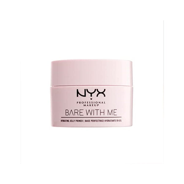 برايمر جيلي مرطب من إن واي إكس بروفيشنال ميك أب برايمر نباتي للوجه NYX PROFESSIONAL MAKEUP Bare With Me Hydrating Jelly Primer, Vegan Face Primer