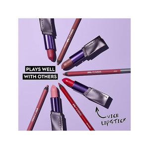 قلم الشفاه الانزلاقي 24/7 من أوربان ديكاي - محدد شفاه  URBAN DECAY 24/7 Glide-On Lip Pencil - Waterproof & Longwearing Lip Liner - Smooth, Creamy & Moisturizing Formula with Vitamin E - Prevents Lipstick from Feathering – Rush (Pink-Mauve), 0.04 Oz