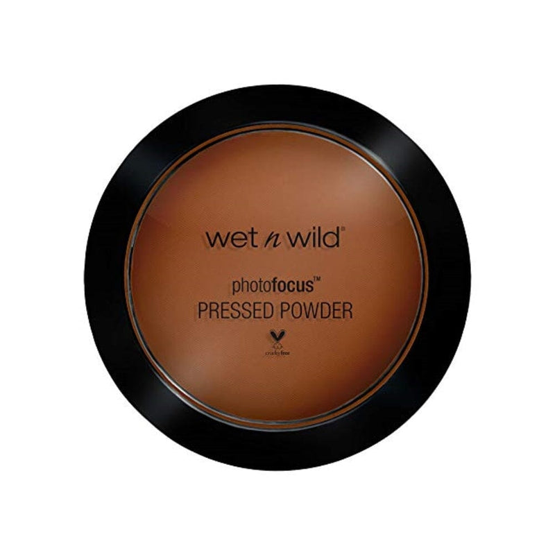 بودرة مضغوطة فوتو فوكس من ويت آند وايلد (قد تختلف العبوة) كاكاو wet n wild Photo Focus Pressed Powder(packaging may vary), Cocoa, 7.5 Gram