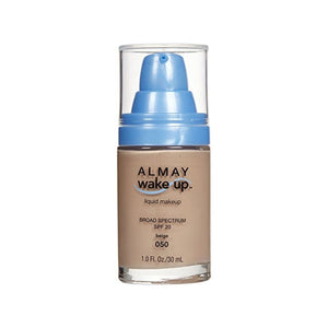 مكياج سائل ويك اب من ألماي Almay Wake-Up Liquid Makeup, Beige-050, 1.0 Fluid Ounce