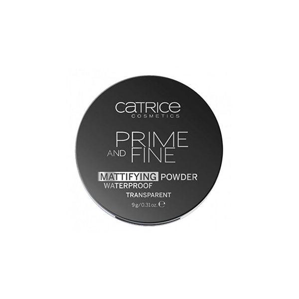 بودرة كاتريس برايم آند فاين ماتيفينج المقاومة للماء - قاعدة وبرايمر - نصف شفاف Catrice Prime and Fine Mattifying Powder Waterproof - Base and Primer - Translucent 010