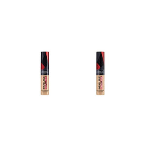 لوريال باريس ميك أب إنفاليبل كامل وير مقاوم للماء غير لامع خافي عيوب L'Oréal Paris Makeup Infallible Full Wear Waterproof Matte Concealer, Cedar (Pack of 2)