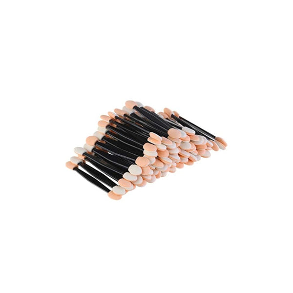 فرشاة ظلال العيون للاستعمال مرة واحدة على الوجهين من إسفنجة مكياج العيون 150 Pack Disposable Eyeshadow Brush, JASSINS Double-Sided Eye Makeup Sponge Applicators