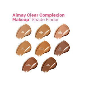 مكياج أساس لبشرة حب الشباب من ألماي مع حمض الساليسيليك Almay Clear Complexion Acne Foundation Makeup with Salicylic Acid - Lightweight, Medium Coverage, Hypoallergenic, Fragrance Free, for Sensitive Skin, 700 True Beige, 1 fl oz. (Pack of 2)