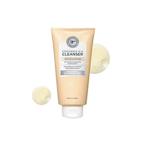 غسول مرطب للوجه بحمض الهيالورونيك والسيراميد - 5.0 أونصة سائلة IT Cosmetics Confidence in a Cleanser - Hydrating Face Wash With Hyaluronic Acid & Ceramides - 5.0 fl oz