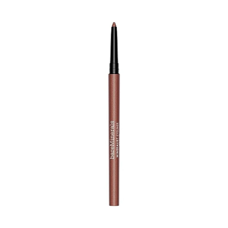 محدد العيون المعدني الدائم من بار مينيرالز bareMinerals Mineralist Lasting Eyeliner, Mineral-Based Waterproof Eyeliner, Long-Lasting Blendable Color, Safe for Waterline, Retractable, Vegan