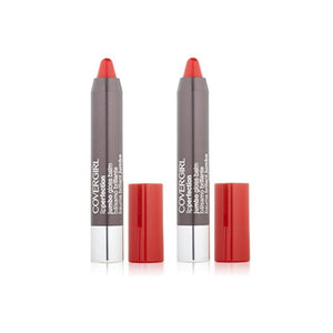 بلسم ملمع الشفاه جامبو اللامع القرمزي تويست 250-0.13 أونصة Covergirl Lip Perfection Jumbo Gloss Balm, Scarlet Twist #250-0.13 Oz, Pack of 2