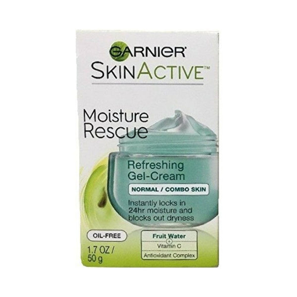 كريم جل منعش للبشرة الجافة من غارنييه Garnier SkinActive Moisture Rescue Refreshing Gel Cream 1.7 oz (Pack of 3)