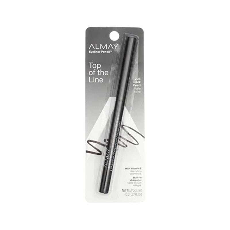 قلم تحديد عيون مكثف بلاك بيرل Almay Intense i-Color Liner, Black Pearl [003], 0.009 (Pack of 12)