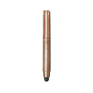 قلم ظلال العيون كولورستاي جليز ستيك من ريفلون REVLON ColorStay Glaze Stick Eye Shadowliner, Longlasting Shimmer Cream Shadow and Liner Makeup in Bronze Gold, 872 Gilt, 0.037 oz