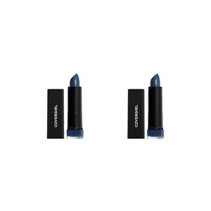 أحمر شفاه مكشوف من كوفرجيرل COVERGIRL Exhibitionist Lipstick Demi-Matte, Peacock 470, 0.123 Ounce (Pack of 2)