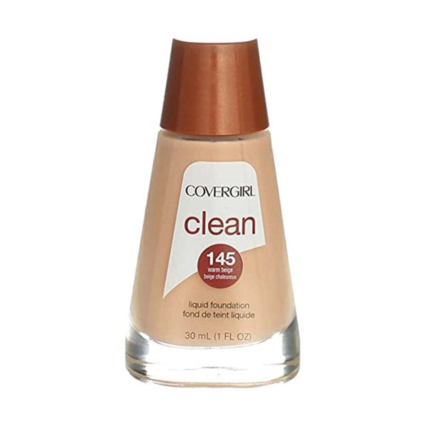 مكياج سائل نظيف بيج دافئ Covergirl 145 Warm Beige Clean Liquid Make Up