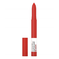 احمر الشفاه مايبيلين سوبر ستاي انك كرايون ماتي طويل الثبات مع مبراة مدمجة Maybelline SuperStay Ink Crayon Matte Longwear Lipstick With Built-in Sharpener, Know No Limits, 0.04 Ounce