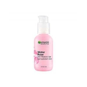 جل مرطب 24 ساعة مع ماء الورد وحمض الهيالورونيك Garnier SkinActive Water Rose 24H Moisture Gel with Rose Water and Hyaluronic Acid, Face Moisturizer for Normal to Combination Skin, 2.4 Fl Oz (72mL), 1 Count (Packaging May Vary)