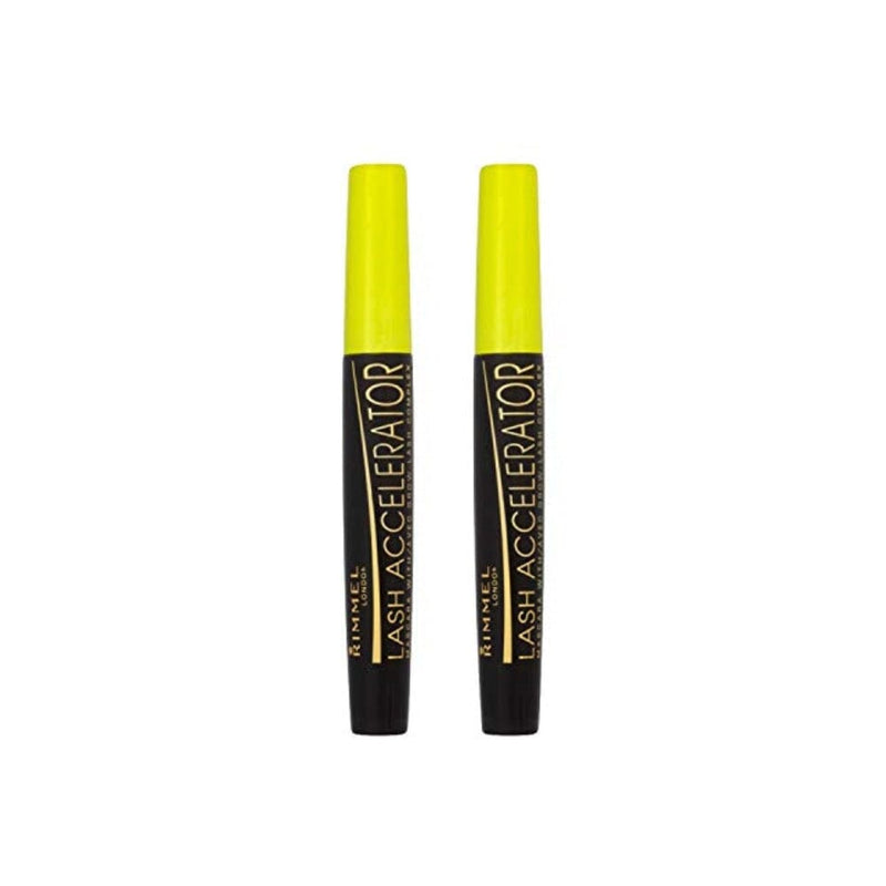 ماسكارا ريميل لاش اكسيليراتور Rimmel Lash Accelerator Mascara, Extreme Black (2-Pack)