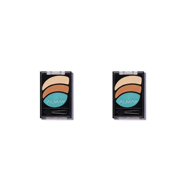 ألماي شادو تريو بيتش فايبس Almay Shadow Trio, Beach Vibes, 0.19 oz., Eyeshadow Palette (Pack of 2)