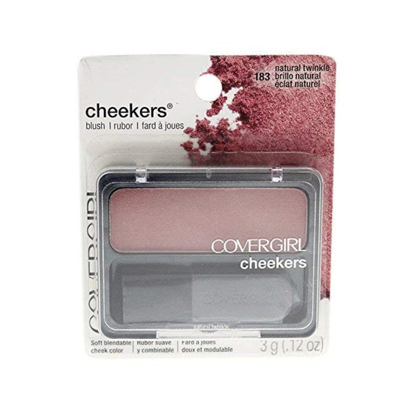 أحمر خدود كوفر جيرل تشيكرز CoverGirl Cheekers Blush, 183 Natural Twinkle, 0.12 Ounce