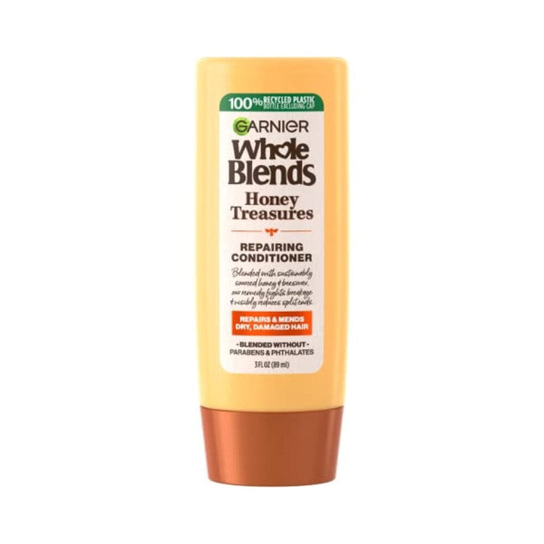 بلسم ترميم كنوز العسل من غارنييه للشعر الجاف والتالف Garnier Whole Blends Honey Treasures Repairing Conditioner, for Dry, Damaged Hair, 3 Fl Oz (Travel Size), 1 Count (Packaging May Vary)