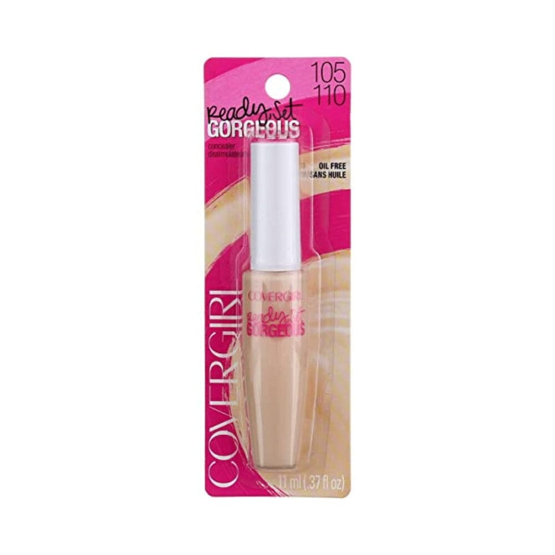 مجموعة مكونة من قطعتين خافي عيوب البشرة Pack of 2 CoverGirl Ready, Set Gorgeous Concealer, Fair, 105/110, 105-110