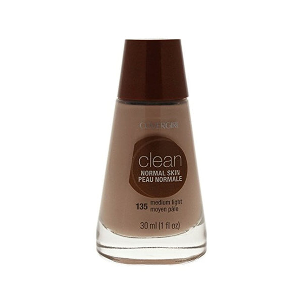 كوفر جيرل - بشرة عادية نظيفة 135 متوسطة الضوء CoverGirl Clean Normal Skin, 135 Medium Light, 1 Ounce