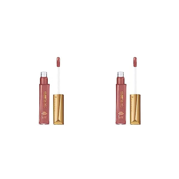 ملمع شفاه ستاي ممتلئ من ريميل Rimmel Stay Plumped Lip Gloss, 210 1999, Pack of 2