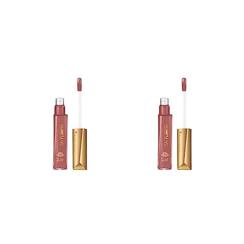 ملمع شفاه ستاي ممتلئ من ريميل Rimmel Stay Plumped Lip Gloss, 210 1999, Pack of 2